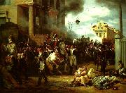 horace vernet, la barriere de clichy
